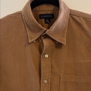 Vintage Lands End Corduroy Button Down